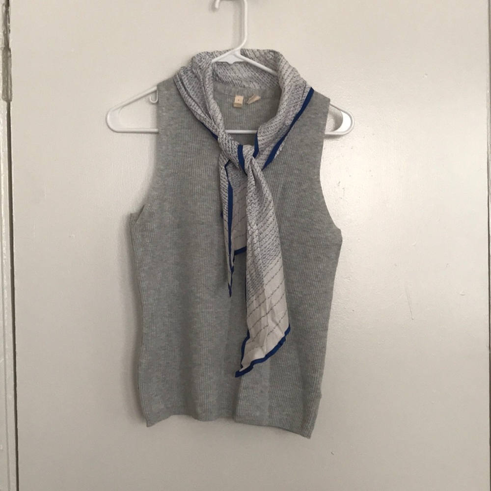 Anthropologie grey top